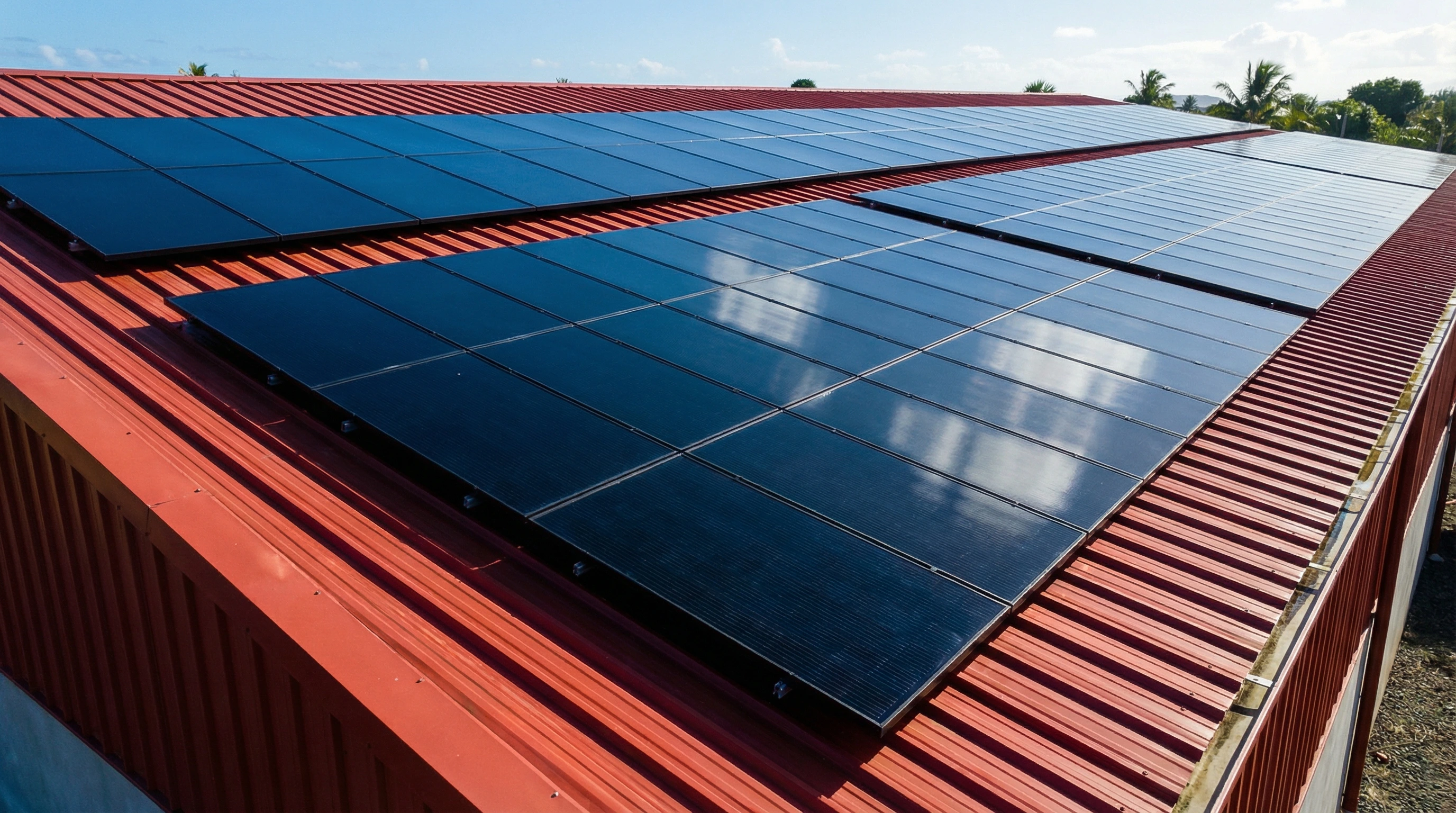 Solution photovoltaïque professionnelle — installation solaire pour entreprise à La Réunion