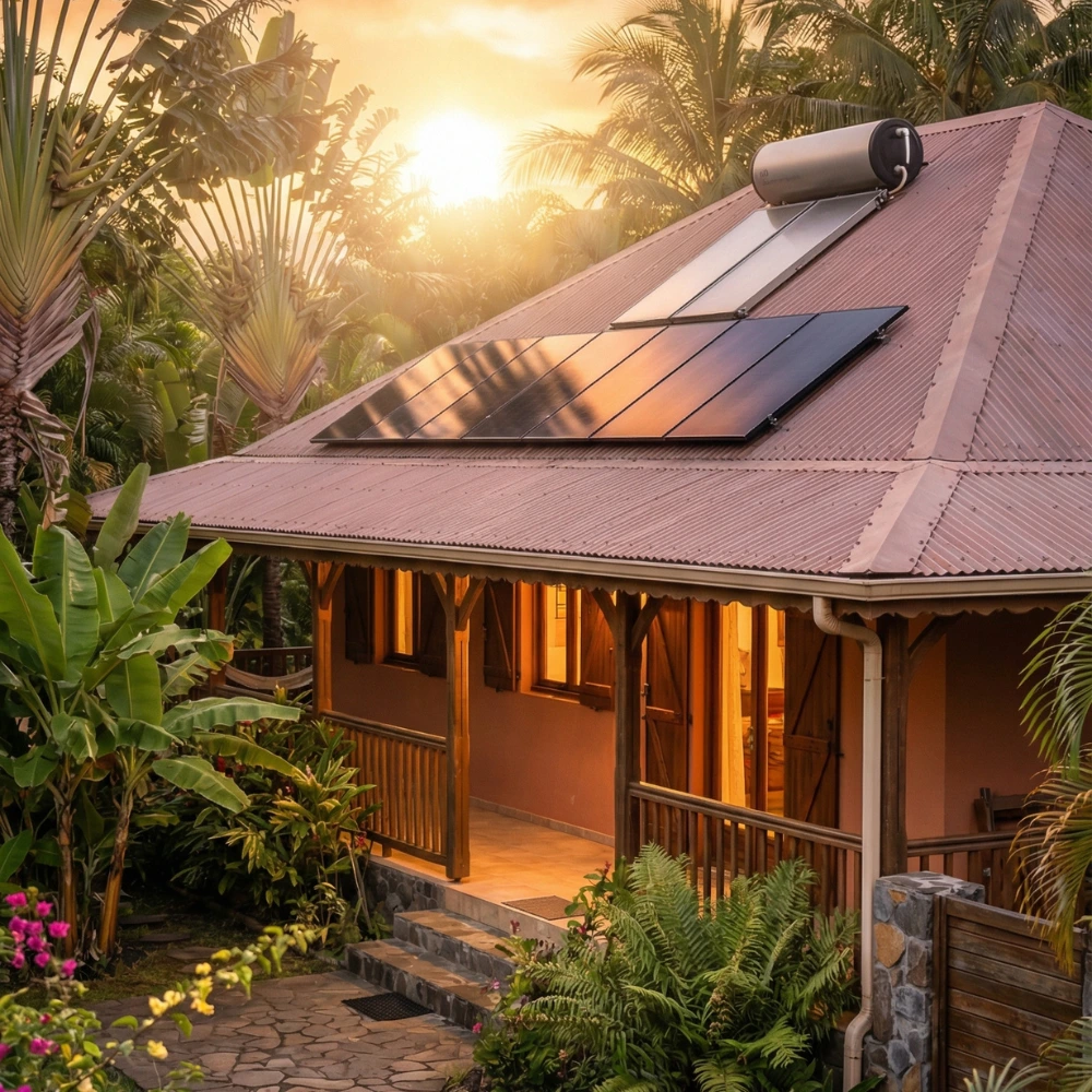 Comparatif énergie fossile vs photovoltaïque à La Réunion