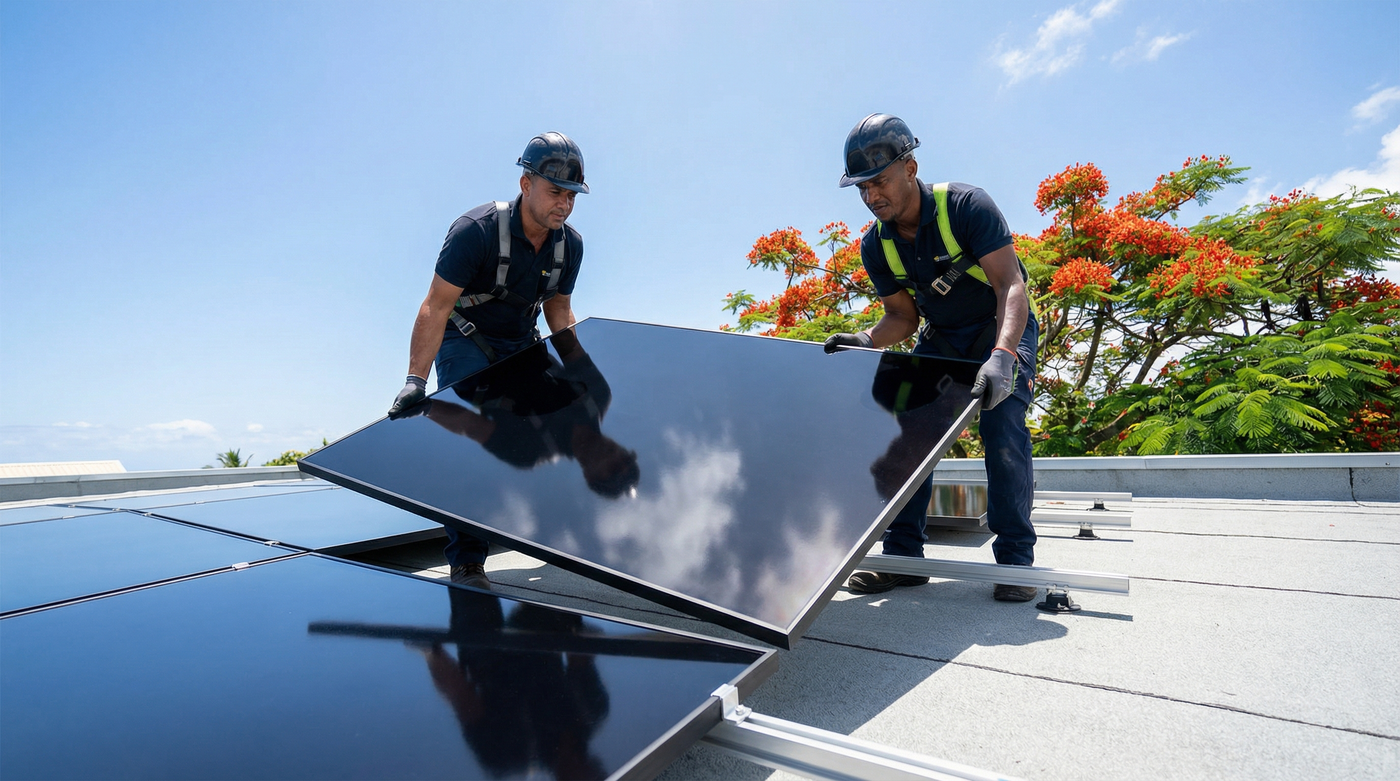 Processus d'installation Solarmax Réunion
