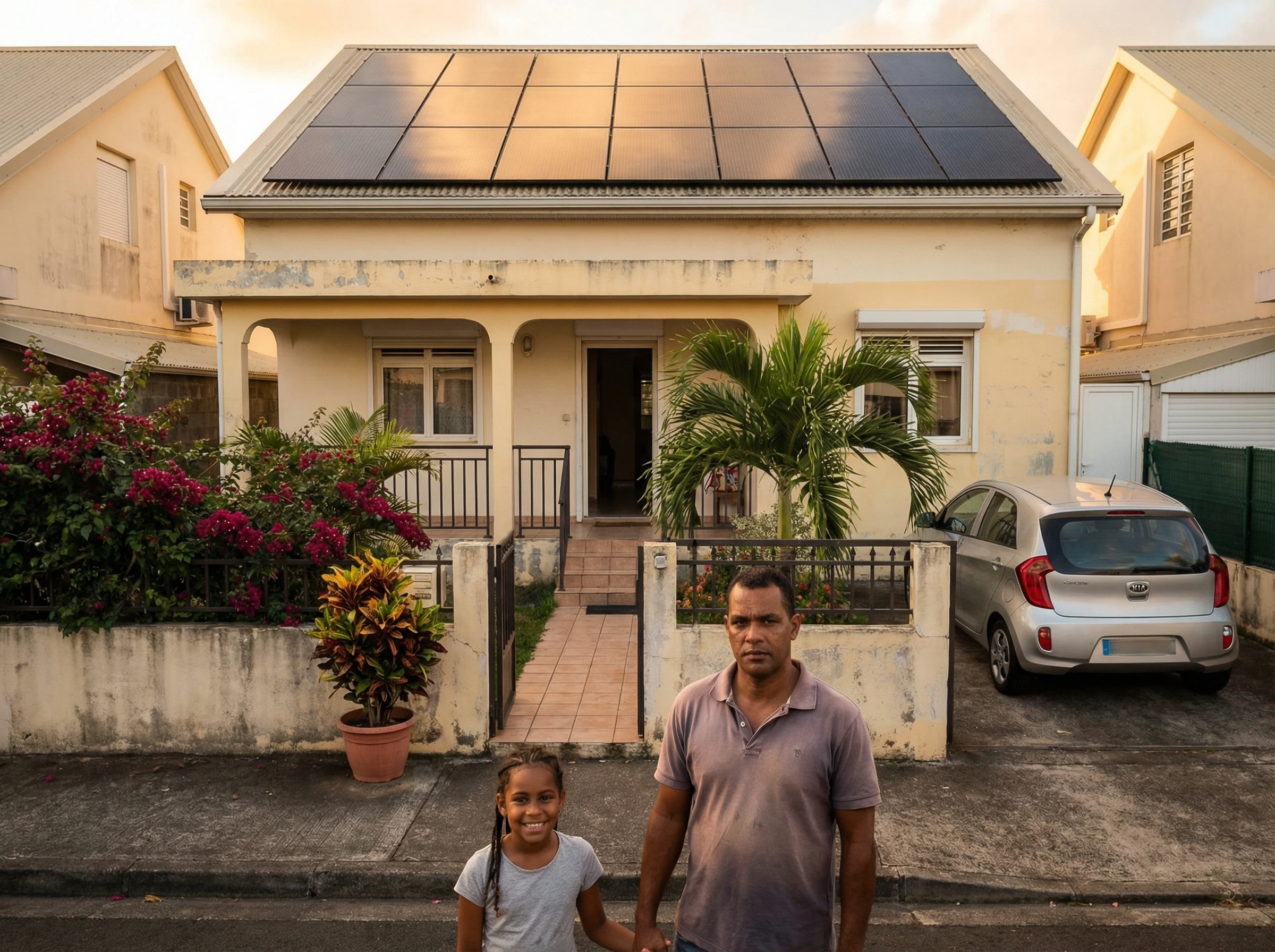Installation photovoltaïque 9 kWc M. Payet à Saint-Denis La Réunion par Solarmax